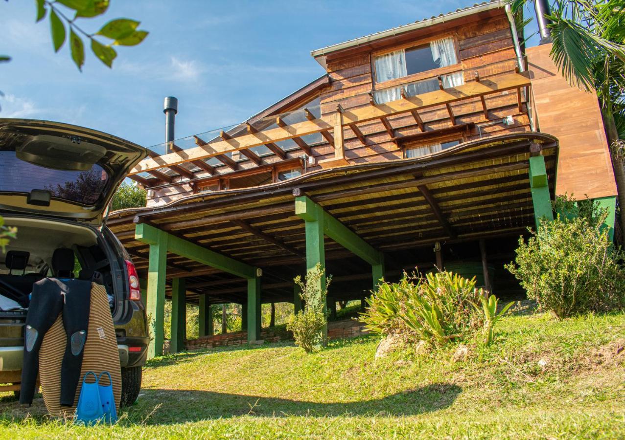 Chale Da Ferrugem Villa Garopaba Exteriör bild